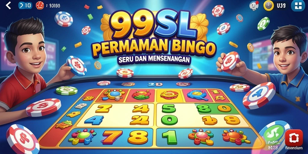 Tampilan gameplay Bingo yang menarik dan seru di 99SL.