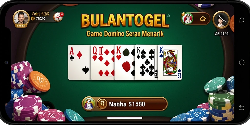 Tangkapan layar gameplay menampilkan keseruan permainan Domino.