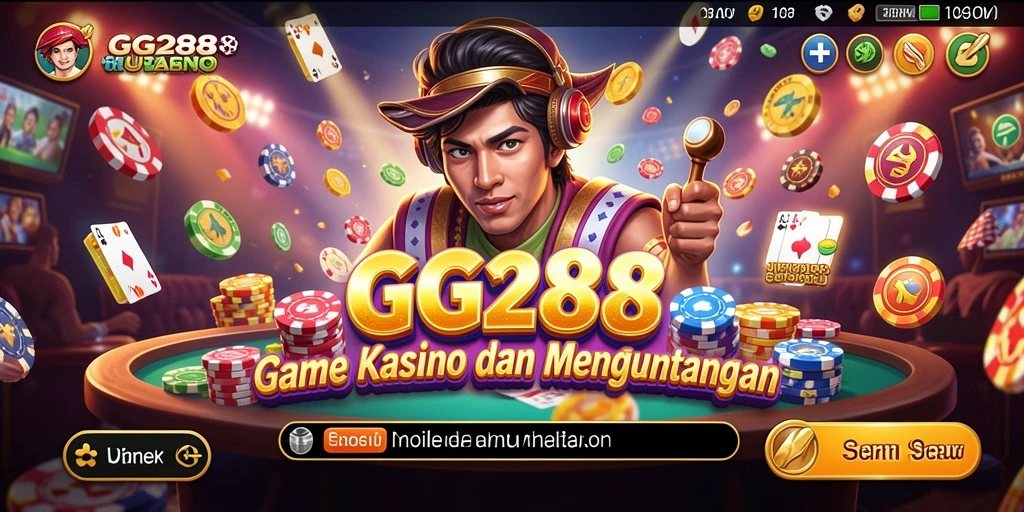 Tangkapan layar utama GG288 menampilkan gameplay menarik dan interaktif.