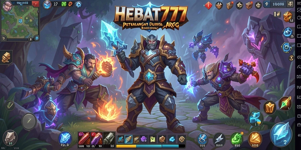 Tampilan gameplay HEBAT777 yang seru dan mendebarkan dalam dunia ARPG.