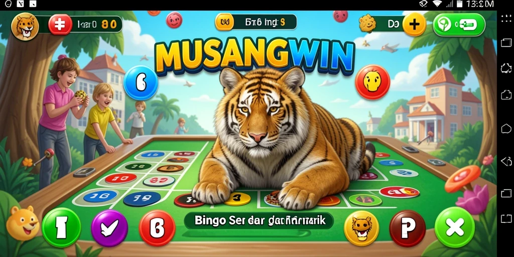 Tampilan gameplay MUSANGWIN yang menarik dan interaktif.