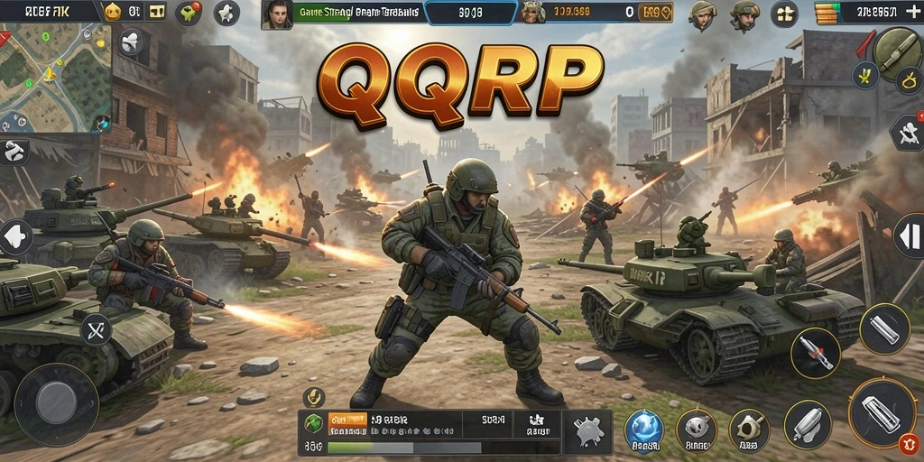 Tampilan gameplay QQRP yang mendebarkan dan penuh strategi.